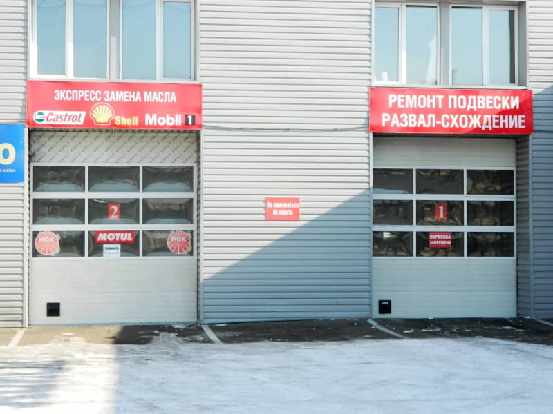 Промышленные ворота DoorHan в Красноярске с установкой